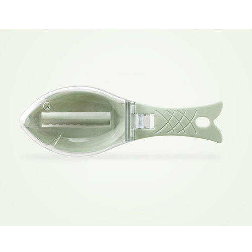 Fish Scale Remover Brush – Quick Scraping Fish Scaler Knife & Skin Peeling Cleaner Kitchen Tool