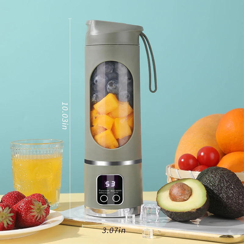 🔥Limited stock available 50% OFF🔥Digital Multimode Juicer Blender - Smart LED Display, Diet-Friendly，Leak Proof Design for Smoothies Liquid Diet, Shakes & Baby Food