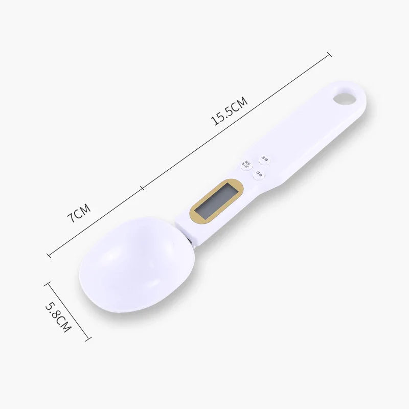 LCD Food Scale Spoon – Digital Kitchen Weight Measure (0.1–500g)