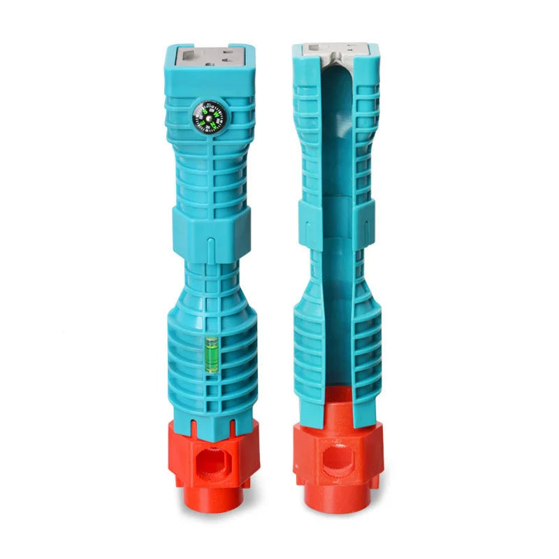 Color: PURPLE - 24/18/8 Multifunction Faucet and Sink Installer Tool Faucet Wrench Tool Plumbing Tool Water Pipe Spanner for Kitchen Bathroom