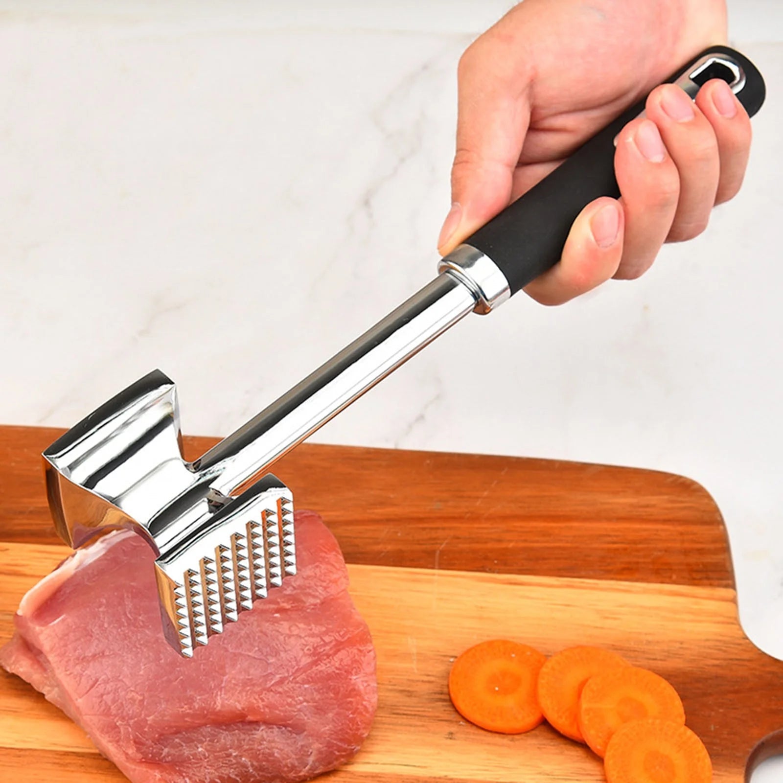 27CM Aluminum Alloy Meat Steak Kitchen Tool
